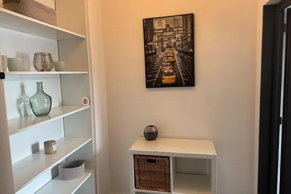 Wohnzimmer  Gemütliches Appartement "Emma" in Halle inklusive Stellplatz