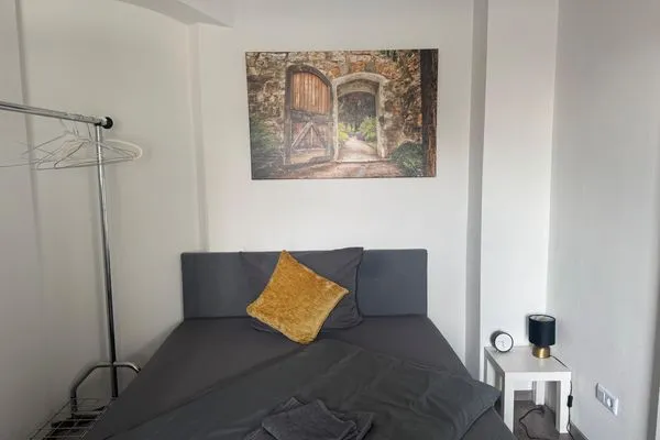 Schlafzimmer  Gemütliches Appartement "Emma" in Halle inklusive Stellplatz