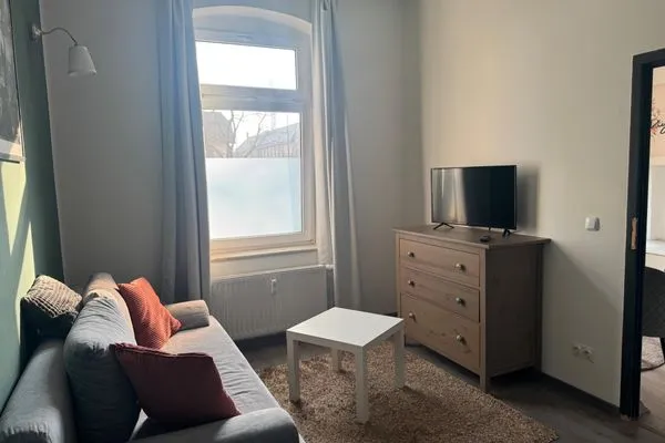 Schlafzimmer  Gemütliches Appartement "Emma" in Halle inklusive Stellplatz