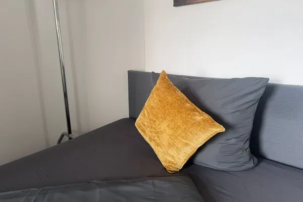 Schlafzimmer  Gemütliches Appartement "Emma" in Halle inklusive Stellplatz