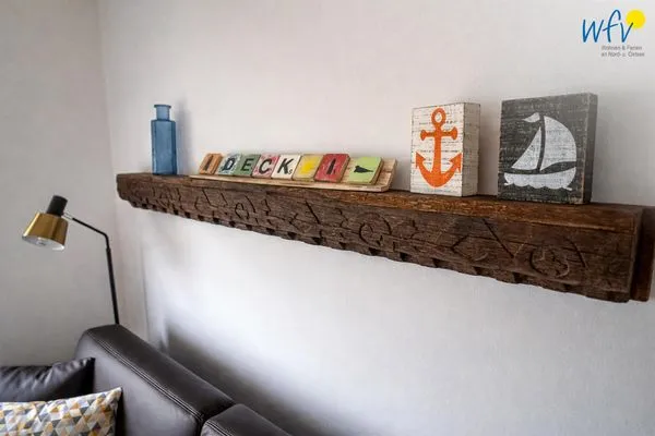 Dekoratives Detail Haus Rinelde Ferienwohnung "Deck 1"