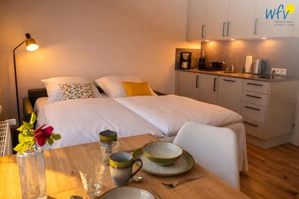 Wohnzimmer Haus Rinelde Ferienwohnung "Deck 1"