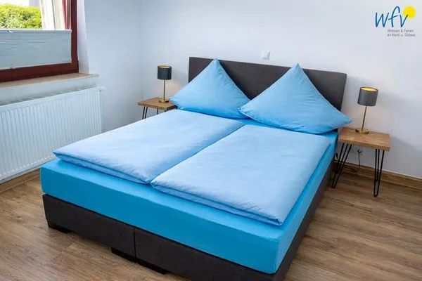 Schlafzimmer Haus Rinelde Ferienwohnung "Deck 1"