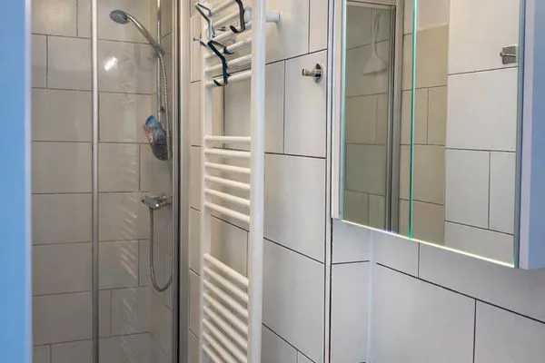 Badezimmer Haus Rinelde Ferienwohnung "Deck 1"