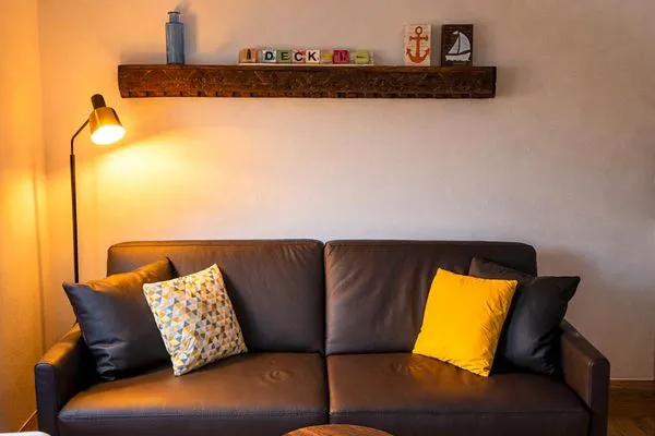 Wohnzimmer Haus Rinelde Ferienwohnung "Deck 1"