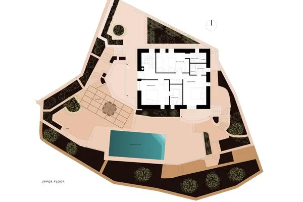 Grundriss  Spiti-Manolis