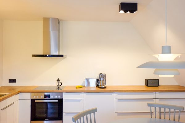  BLAUSAND im Malergarten Ahrenshoop - Küche / Küchenzeile