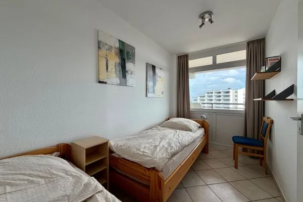 Schlafzimmer Panorama Whg 80, 5. OG