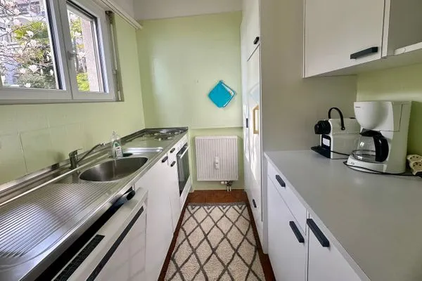 Küche / Küchenzeile  Ferienwohnung C06