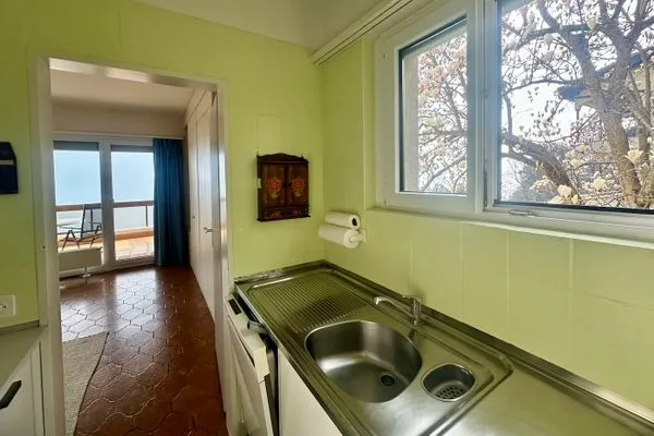 Küche / Küchenzeile  Ferienwohnung C06