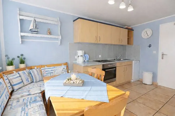 Küche / Küchenzeile  Haus Lüttje Hörn Apartment Meer