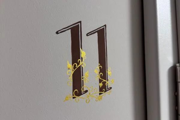 Fassade / Eingang  Doppelzimmer 11