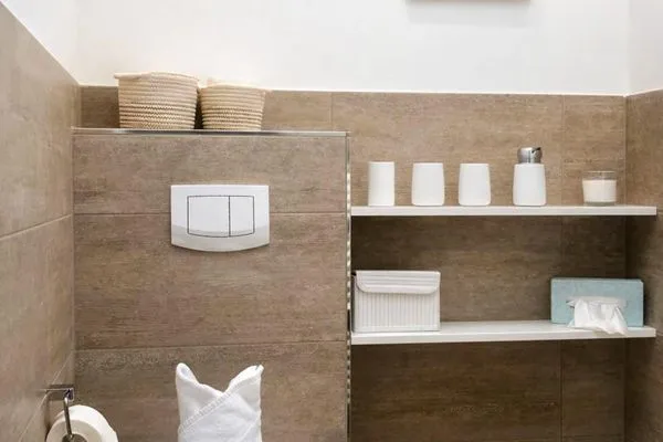 Badezimmer Haus Dünenblick Ferienwohnung 2