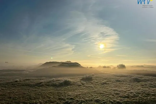 Landschaft Haus Dünenblick Ferienwohnung 2