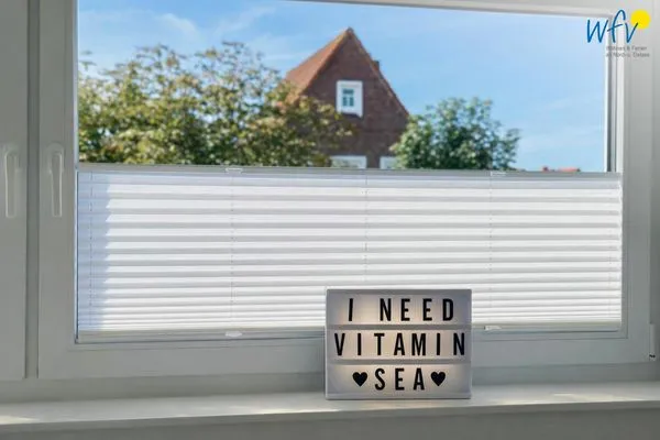 Dekoratives Detail Haus Dünenblick Ferienwohnung 2