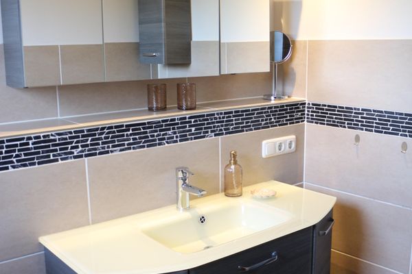  An der Bootfahrt Tönning - Waschbecken