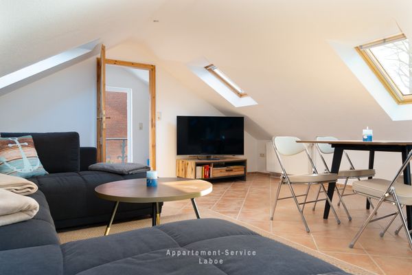  FeWo Meerzeit Stein - Wohnzimmer