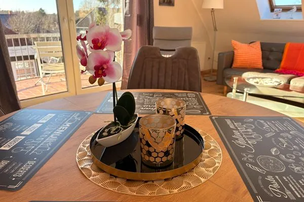 Essbereich  Ferienwohnung Seepferdchen