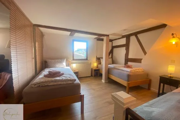 Bedroom  Wohnperle Bauernhaus Meusegast Dresden Sächsische Schweiz