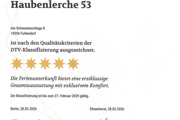   Ferienhaus Haubenlerche 53 - Boddenglück