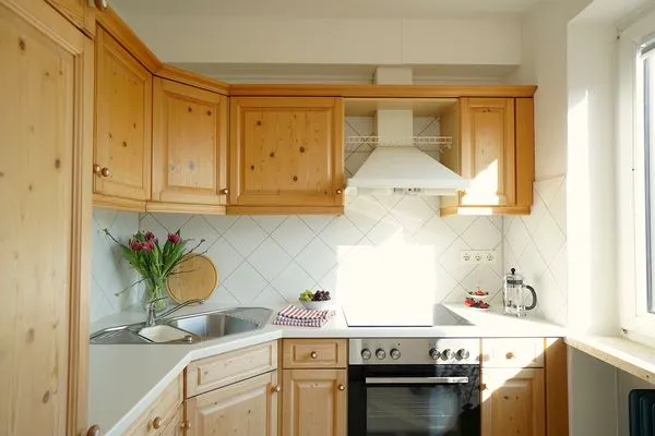 Küche / Küchenzeile  Ferienwohnung „Kleine Bucht" Eckernförde – ruhig gelegen, strandnah, für zwei
