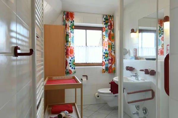 Badezimmer Kleine Pinkenburg Ferienwohnung Nord und Süd