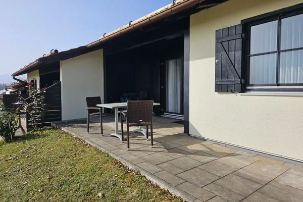 Gartenblick Feriendorf Hochbergle Haus 111