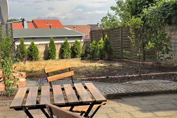 Terrasse  Ferienhaus "Anita" in Eisleben mit 3 Schlafzimmern