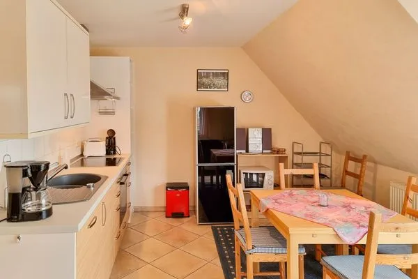 Küche / Küchenzeile  Ferienwohnung Johanna - am Wieker Bodden gelegen