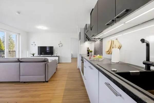 Küche / Küchenzeile  Bernsteinquartier, Whg. 01.03