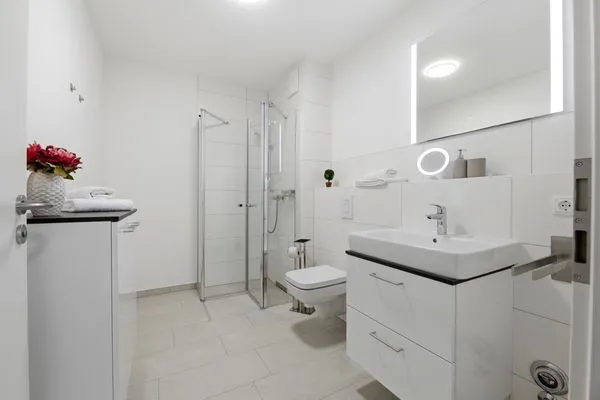 Badezimmer  Bernsteinquartier, Whg. 01.03