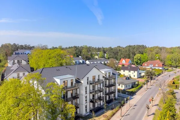 Vogelperspektive  Bernsteinquartier, Whg. 01.03