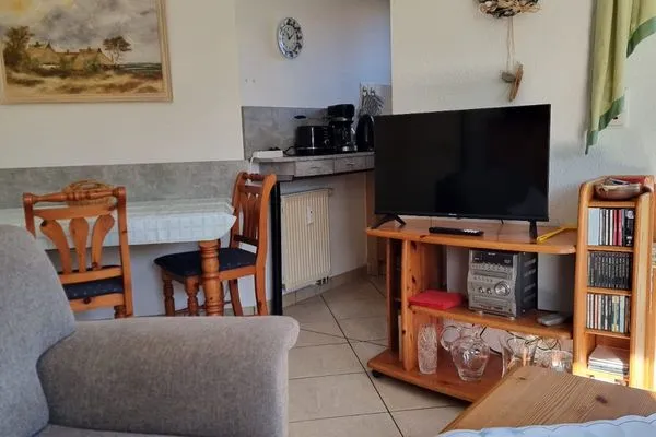 Wohnzimmer  Ferienwohnung Strandkoje