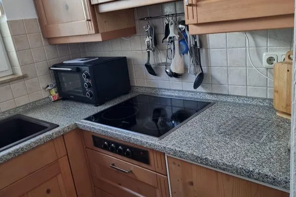 Küche / Küchenzeile  Ferienwohnung Strandkoje