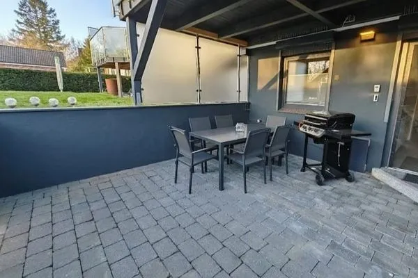 Terrasse  Ferienwohnung "Ostseebrise" in Wendtorf