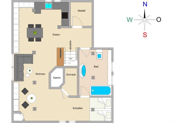  Villa Angelika Fewo 7 Kühlungsborn-West - Grundriss