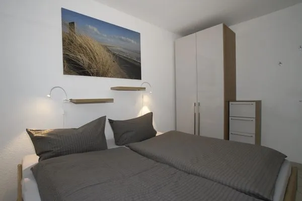 separates Schlafzimmer Landhaus Heine Aake-Huus Whg. 01
