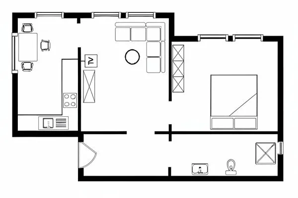 Grundriss  Marina - Whg. 1