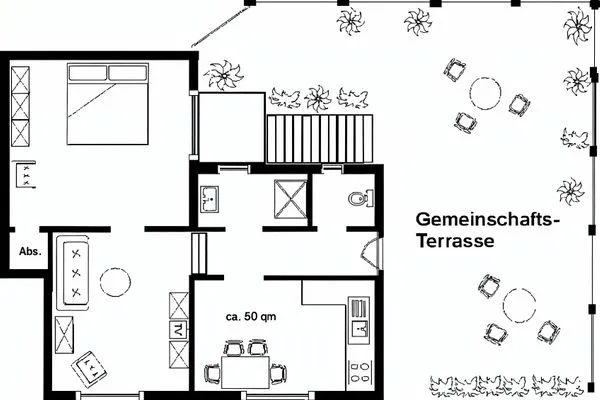 Grundriss  Marina - Whg. 2