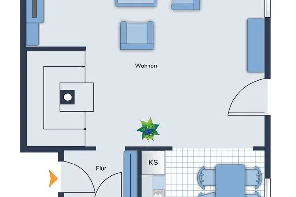 Grundriss  Ferienhaus Walter