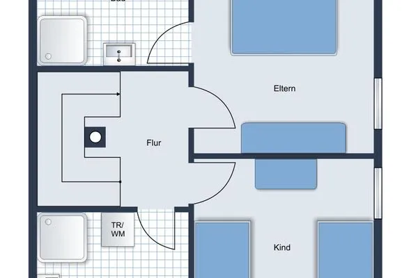 Grundriss  Ferienhaus Walter
