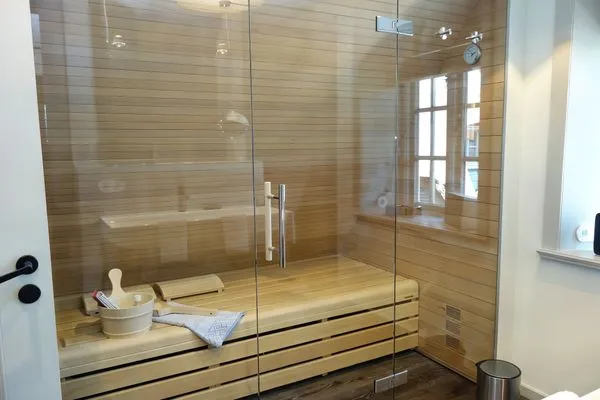 Sauna  Reethus Haupthaus im EG/ OG