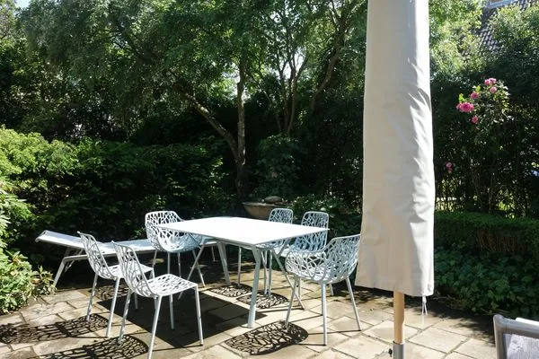 Terrasse  Reethus Haupthaus im EG/ OG