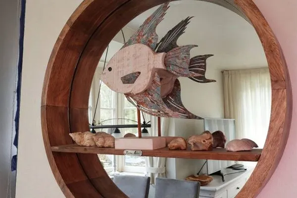 Dekoratives Detail  Lunas Meerblick