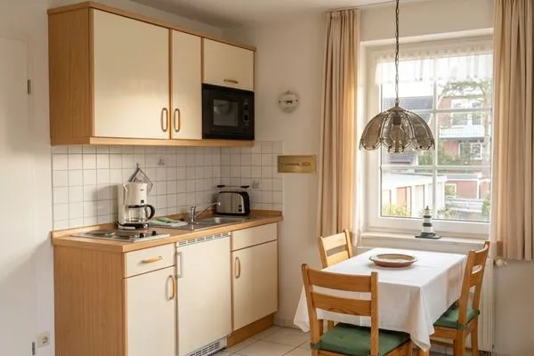 Schlafzimmer Haus Düne 5 Wohnung 2