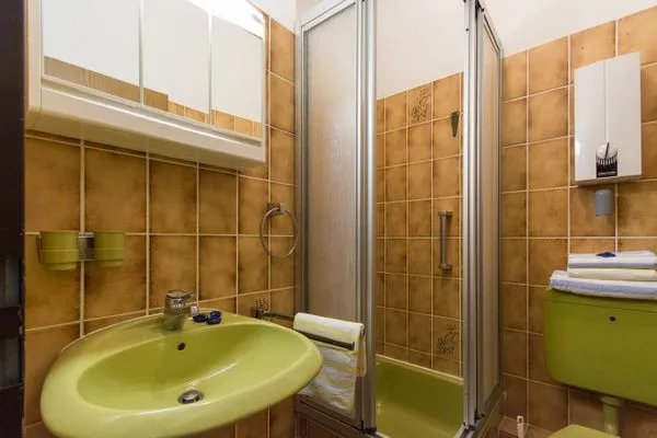 Dusche mt hohem Einstieg Villa Alexandra Villa Alexandra Whg. 09