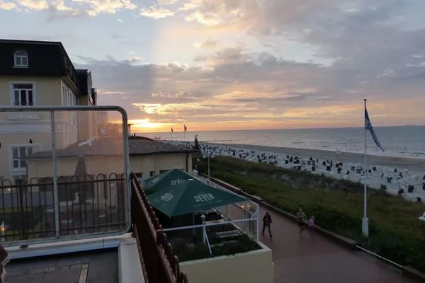 Balkon mit Meerblick Villa Alexandra Villa Alexandra Whg. 14