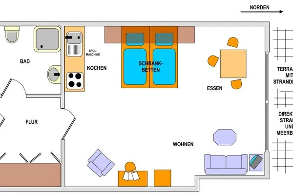 Grundriss Villa Alexandra Villa Alexandra Whg. 10