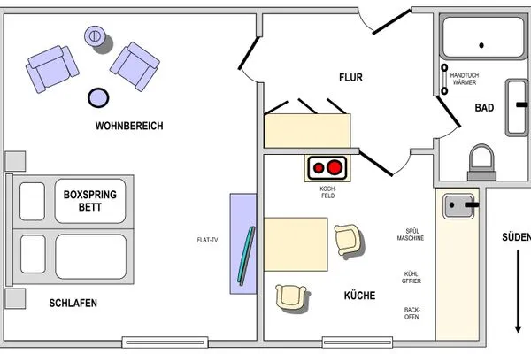 Grundriss Villa Alexandra Villa Alexandra Whg. 33