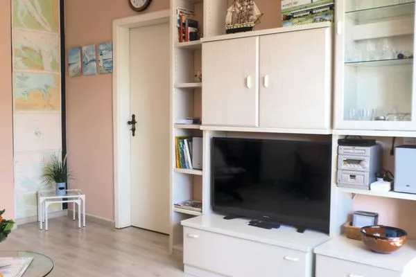 Wohnzimmer Bootsweg 8 Bootsdeck Whg. 03